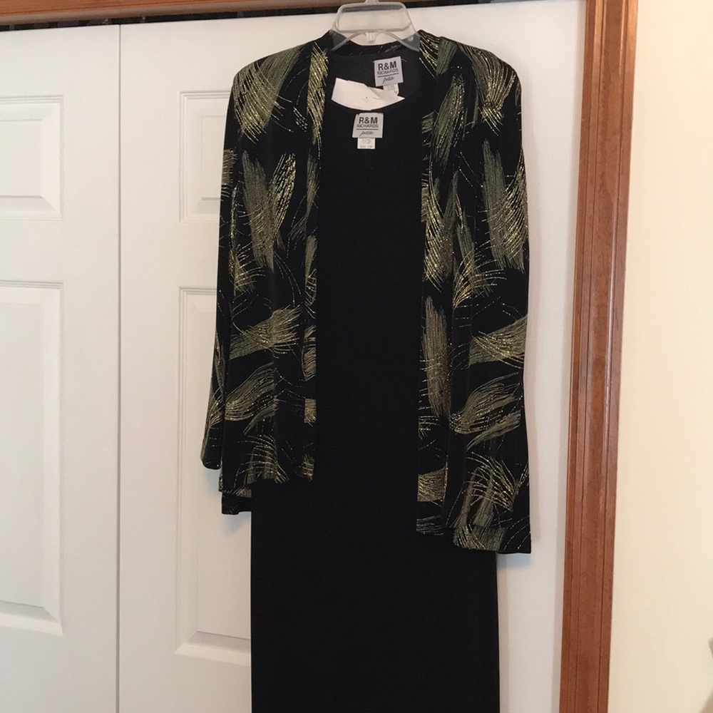 R&m Richards 2 piece dress and jacket set